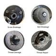 thumbnail image 4 of 22PCS Set Broken Bolt Remover Set High Speed Steel Multifunctional Damaged Screw Extractor Kit, 4 of 7
