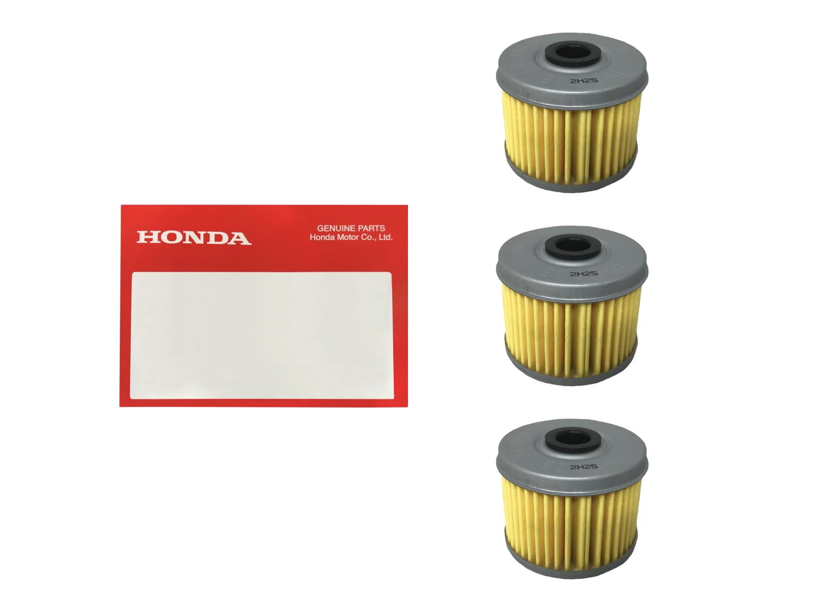 3 Pack Honda OEM Oil Filter 15412HM5A10 TRX350 TRX400 TRX450 Rancher