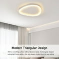 thumbnail image 4 of Luz de Techo de Montaje Con Descarga, Lámpara de Techo LED de FUEGO Lacio Con Control Rototo de Aplicaciones, Lámpara de Techo LED Triangular, Para Dormitorio, Cocina, Sala de, 4 of 7