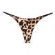 thumbnail image 1 of Versión de ropa interior de cintura baja con tanga fina de doble capa, ropa interior de algodón de bikini doble para mujer, 1 of 5
