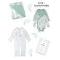 thumbnail image 5 of Honest Baby Clothing Organic Cotton Boy/Girl Receiving Blanket, White, 5 of 6
