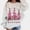 A Beige, variant on WAVSUF Girls Fleece Christmas Sweatshirt Crew Neck Long Sleeve Soft Comfort Fall Winter Warm Party Pullover 5