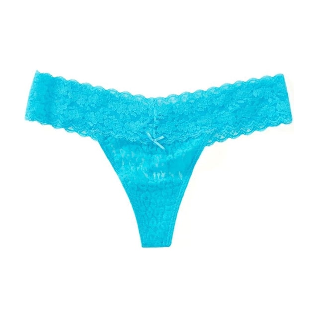 Aeropostale Lacey Cheetah Tanga para mujer, azul, mediano Aeropostale Cintas
