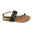 thumbnail image 4 of Victoria K Women's Side Buckle and Rhinestone Sandals, 4 of 4