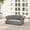 Gray, variant on Jennifer Taylor Home Kiki 36.5" Chesterfield Dog Sofa Bed, Medium, Uptown Gray Stain Resistant High Performance Polyester