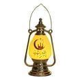 thumbnail image 2 of Visland Ramadan Lantern LED Lights Ramadan Decoration LED Lantern Decorative Hanging Lantern Battery Portable Vintage Lantern for Home, 2 of 6