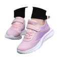 thumbnail image 3 of Kids' Breathable Mesh Sneakers - Lightweight Running Shoes with Color Matching Lace-Up, Summer Comfort Fit,for Size 12.5, 3 of 8