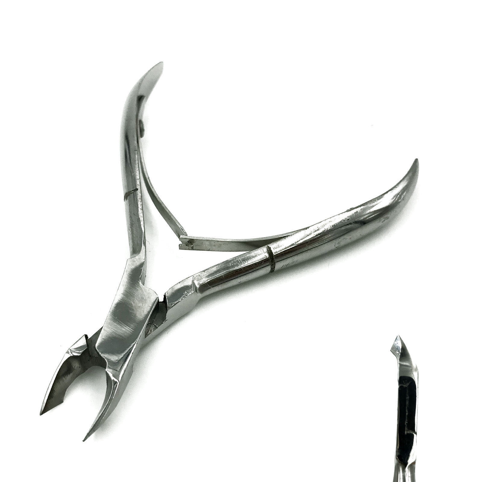 STAINLESS STEEL QUARTER JAW CUTICLE NAIL NIPPER TRIMMER CUTTER INSTRUMENT USA