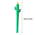 thumbnail image 7 of Gel Pens 4PC Cactus Shaped Pens 0.5mm Black Gel Ink Comfortable Writing For Office Supplies Home 12ml, 7 of 7