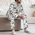thumbnail image 7 of Hirioo Camping Caravan 2 for Men's Pajama Sets 2 Piece Pjs Men's Long-Sleeved Pajama Set Button Down Sleepwear,S-XXL-X-Large, 7 of 7