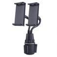 thumbnail image 1 of Soporte para teléfono móvil y tableta de 4 a 13 pulgadas para coche, soporte para dos tabletas, soporte GPS, 1 of 5