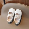 thumbnail image 7 of Wdgfv Girls Kids Mary Jane Elegant Ballet Flats White 22, 7 of 7