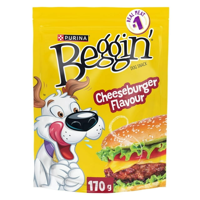 Beggin' Cheeseburger Flavour, Dog Treats