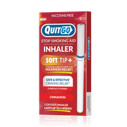 QuitGo,Cinnamon,Stop Smoking Inhaler, Nicorette Alternative,1pk