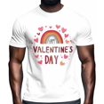 thumbnail image 2 of Camisetas para hombre, San Valentín, arcoíris, manga corta, informales, camisetas gráficas para adolescentes, niños y hombres., 2 of 8