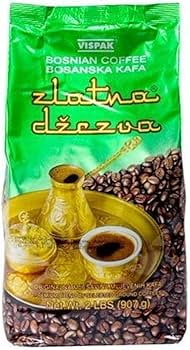 Krinos Vispak Zlatna Dzezva Dark Roast Ground Coffee, 907g