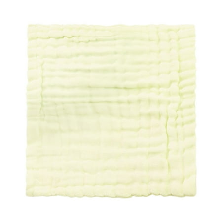 

Labakihah bathroom accessories Bibs 6 Layer Solid Soft Saliva Handkerchief Toddler Feeding Burp Towel