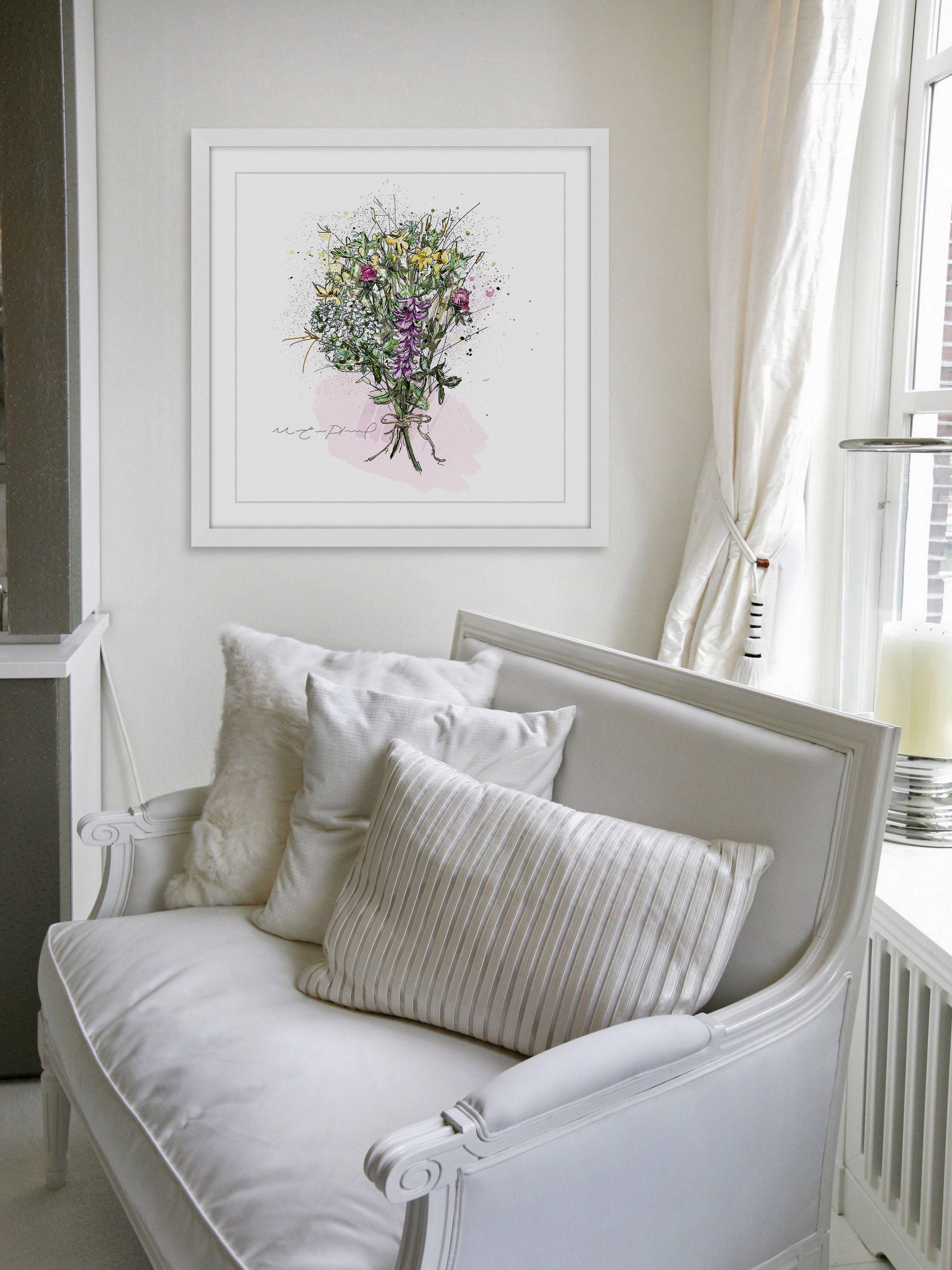 Marmont Hill Printed Floral & Botanical Flowers Framed Art Prints, by Marie-Eve Pharand
