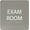 Clean Grey, variant on ADA CENTRAL SIGNS - 6" X6" Exam Room 6 Sign - ADA Compliant Tactile Graphics Grade 2 Braille Text Acrylic Wall Signs - Educational Institution Directional Assistance Test Center Door Sign for Schools