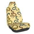 thumbnail image 1 of Wukai Various Snake Full Set Car Seat Covers with Soft Padding Universal Auto Front Seats Protector and Cushion Mat, 1 of 5