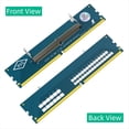 thumbnail image 2 of Tarjeta Adaptadora de Memoria RAM DDR5 para Computadora PortáTil A SO DDR5 U-DIMM para Escritorio, Comprobador de Memoria Convertidor de SO DDR5 A DDR5 U-DIMM, 2 of 7