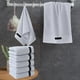 thumbnail image 1 of Solid Color Towel Set For Home Bathroom Full Cottons Thickened Soft Absorbent 5-Piece Set, 1 of 6