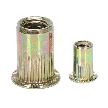 

100pcs Choi zinc Countersunk Head Blind Nuts Rivnuts Nutserts /5/6/8