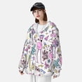 thumbnail image 3 of Kdxio Summer with Flamingo Print Women Men Sun Protection UPF 50+ Jackets Zip Up Long Sleeve Hoodie Hiking Lightweight with Pockets, 3 of 7