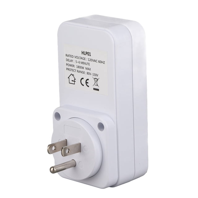 Enchufe De Protección Para Refrigerador, Enchufe Estadounidense AC 120V Protector De Voltaje Para Refrigerador Para Electrodomésticos