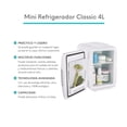 thumbnail image 4 of Mini Refrigerador 4L, Frío/Caliente, Portable Cooluli Classic, 4 of 6