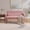 Pink, variant on Sailvan Nordic Modern Chenille Loveseat,Compact 2-Seater Upholstered Sofa with Dual Armrests for Living Room,Bedroom,and Small Spaces Pink