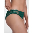 thumbnail image 4 of Joyspun Women's Lace Cheeky Panties, 3-Pack, Green Tropic/Terracotta/Black, Size S, 4 of 9