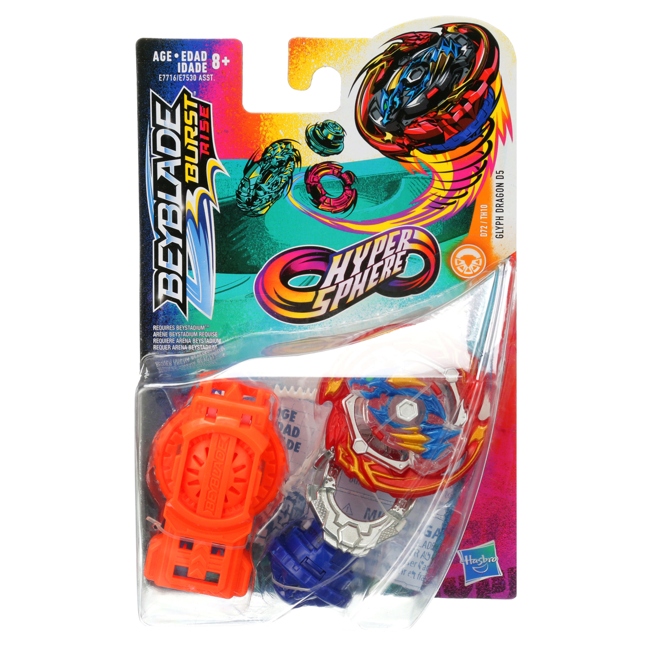 Beyblade Burst Rise Hypersphere Glyph 