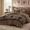 Brown, variant on Amberspace Embroidery 7-piece Bed in a Bag Queen Comforter Set with Sheets,Burnt Orange