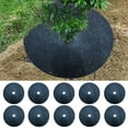 thumbnail image 3 of Tree Protection Weed Mat Non-woven Fabric Round Plant Rings Non-woven Fabric Control Trunk Barrier Ring Anti-grass Planting Weeding for Pots Lawn Type 2, 3 of 7