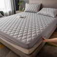 thumbnail image 2 of Sentmoon Bed Mattress Waterproof Mattress Protector Splashproof Laminated Bed Sheet Dust Mite Proof Diaper Mat Fitted Bed Cover for Infants Toddlers Breathable Bedding Shield, 2 of 7