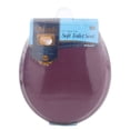 thumbnail image 4 of Fantasia 17 Inch Burgundy Soft Standard Vinyl Toilet Seat, 4 of 6