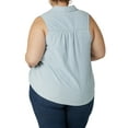 thumbnail image 2 of Lee Women's Plus Size Ruffle Collar Top, 2 of 5