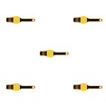 thumbnail image 3 of Scienceny Bits Holder Tool Bag autoadhesiva Suministros industriales Accesorios para el hogar Espesar Diseño Tornillos Cinturones Amarillo Type2 NO2, 3 of 6
