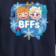 thumbnail image 3 of Disney Emoji - Anna and Elsa - Toddler And Youth Crewneck Fleece Sweatshirt, 3 of 5