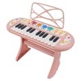 thumbnail image 4 of Kids Keyboard Piano, Interesting Burrs Free Children Electronic Piano 24 Keys  For Home, 4 of 8