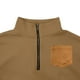 thumbnail image 5 of pstuiky camisetas de manga larga para hombre, Sudadera con capucha informal de manga larga con cuello alto y media cremallera para hombre, color sólido, transpirable camisetas de hombre xl, 5 of 7