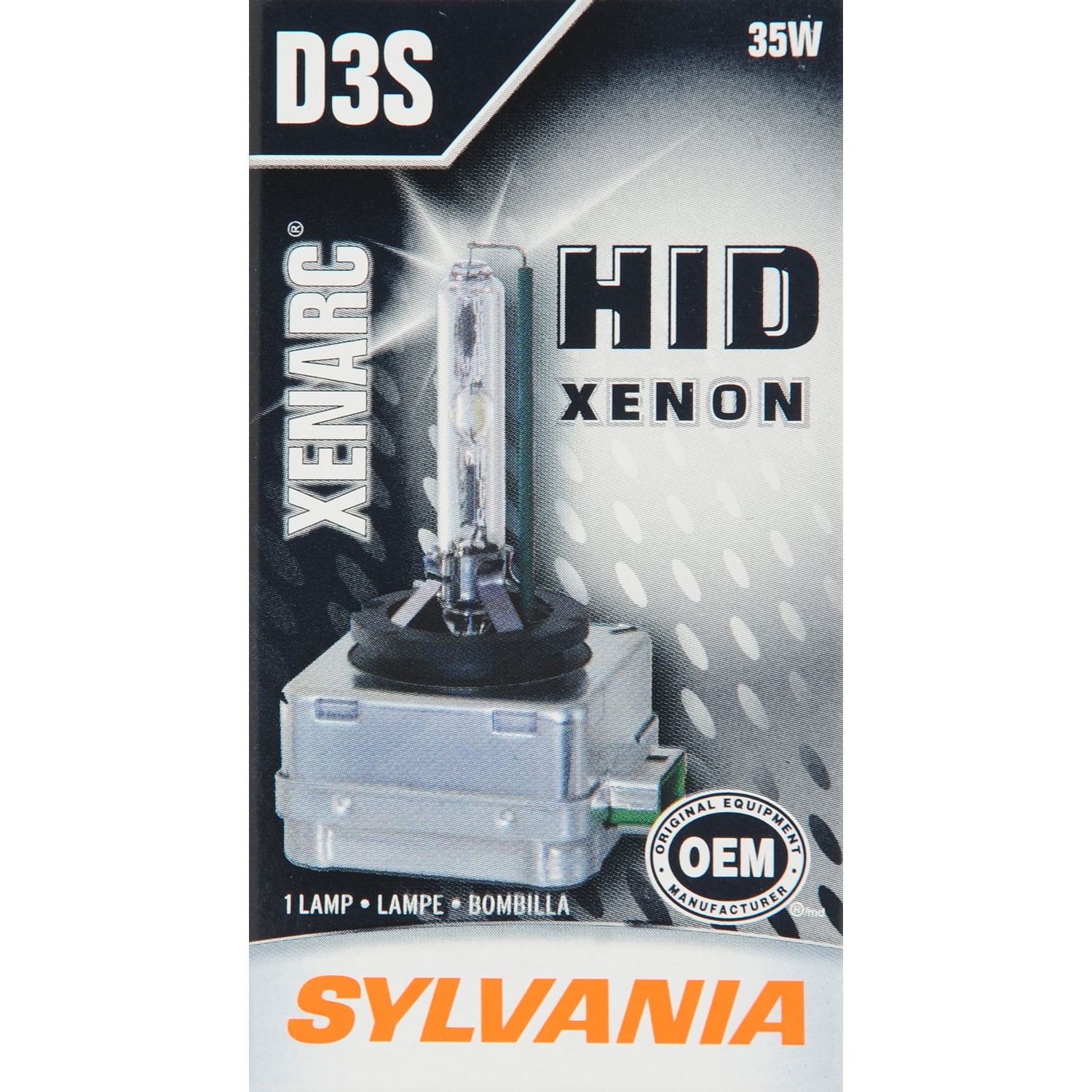 SYLVANIA D3SSZ.BX SilverStar zXe Multi Purpose Halogen Bulb