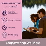NeuroNourish (Centrophenoxine) 300mg - 120 Vegetarian Capsules, 4-Month Supply, Natural Nootropic for Strengthening Memory, Focus, Cognitive Function, GMP Certified, Made in USA