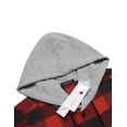 thumbnail image 4 of COOFANDY Men's Fleece Shirt Hoodie Jacket Long Sleeve Button Down Drawstring Sweatshirt, 4 of 9