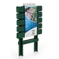 thumbnail image 5 of Camco Large Adirondack Portable Outdoor Folding Side Table, Perfect for The Beach, Camping, Picnics, Cookouts and More, Weatherproof and Rust Resistant - Green (51691), 5 of 11
