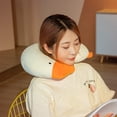 thumbnail image 4 of Peluche De Pato De Anime Japonés, Almohada Para El Cuello En Forma De U De Ganso Grande, Almohada De Viaje Con Relleno De Animales, Regalo De Cumpleaños Y Navidad Vogacara HA045808-01, 4 of 6