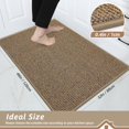 thumbnail image 3 of Kitchen Rugs Non-Slip Kitchen Mats for Floor Super Absorbent and Stain Resistant Kitchen Rugs Machine Washable Rugs for Kitchen Hallway Laundry Sink, 3 of 7