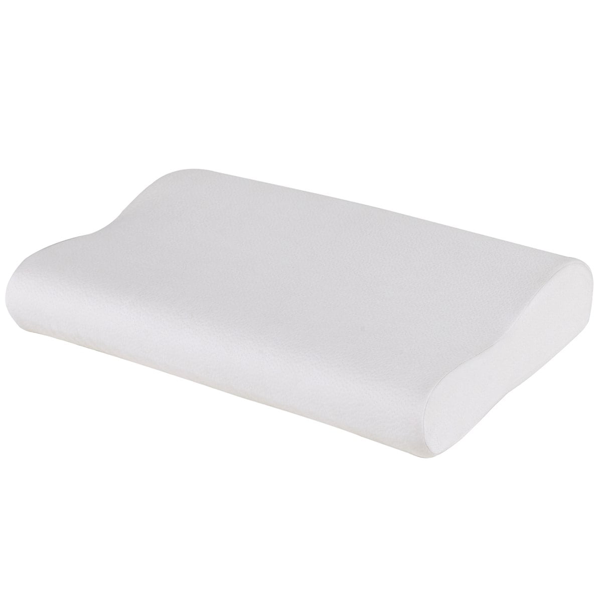 Puredown Sleep Contour 100 Memory Foam Pillow with Restoration, White