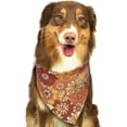 thumbnail image 6 of Naloa Hippie Flower Dog Bandanas 1PC Washable Triangle Dog Scarfs Premium Durable Fabric, for Small Medium Large Dogs and Cats, 6 of 6